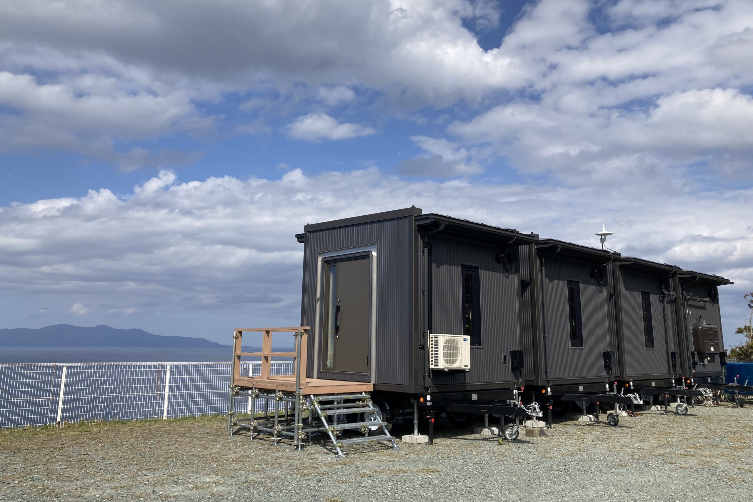 乏しい水資源に悩む 離島で行われた実証実験「オフグリッド居住モジュール」【利島村】